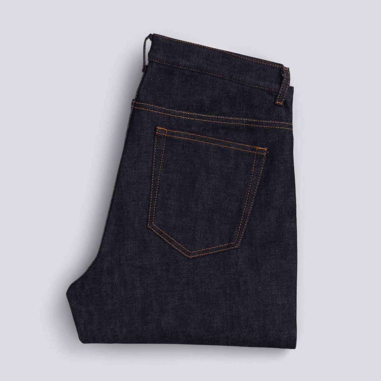 Men's Raw Denim Jeans