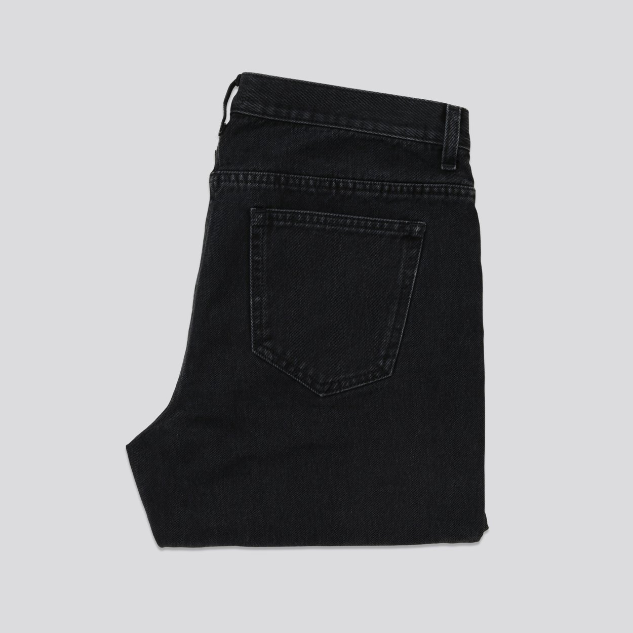 Men's black denim jeans - Grey Wash