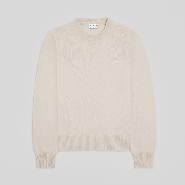 Asket The Cashmere Sweater Beige