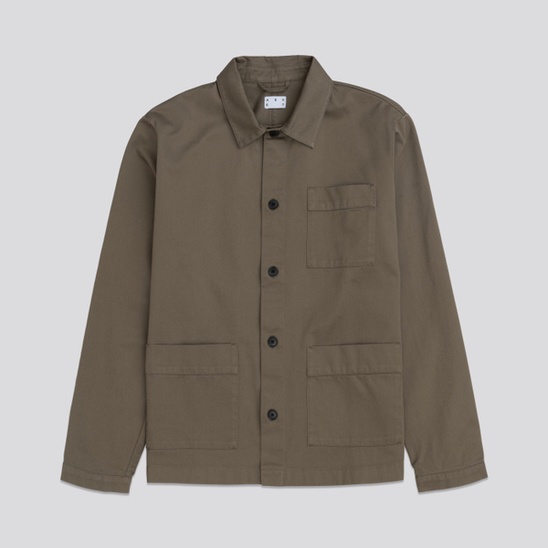 Asket The Overshirt Taupe
